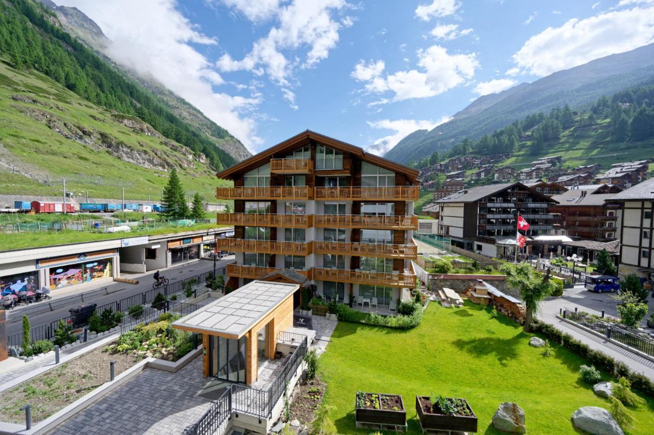 Naco Aparthotel By Arca Spa Zermatt Bagian luar foto