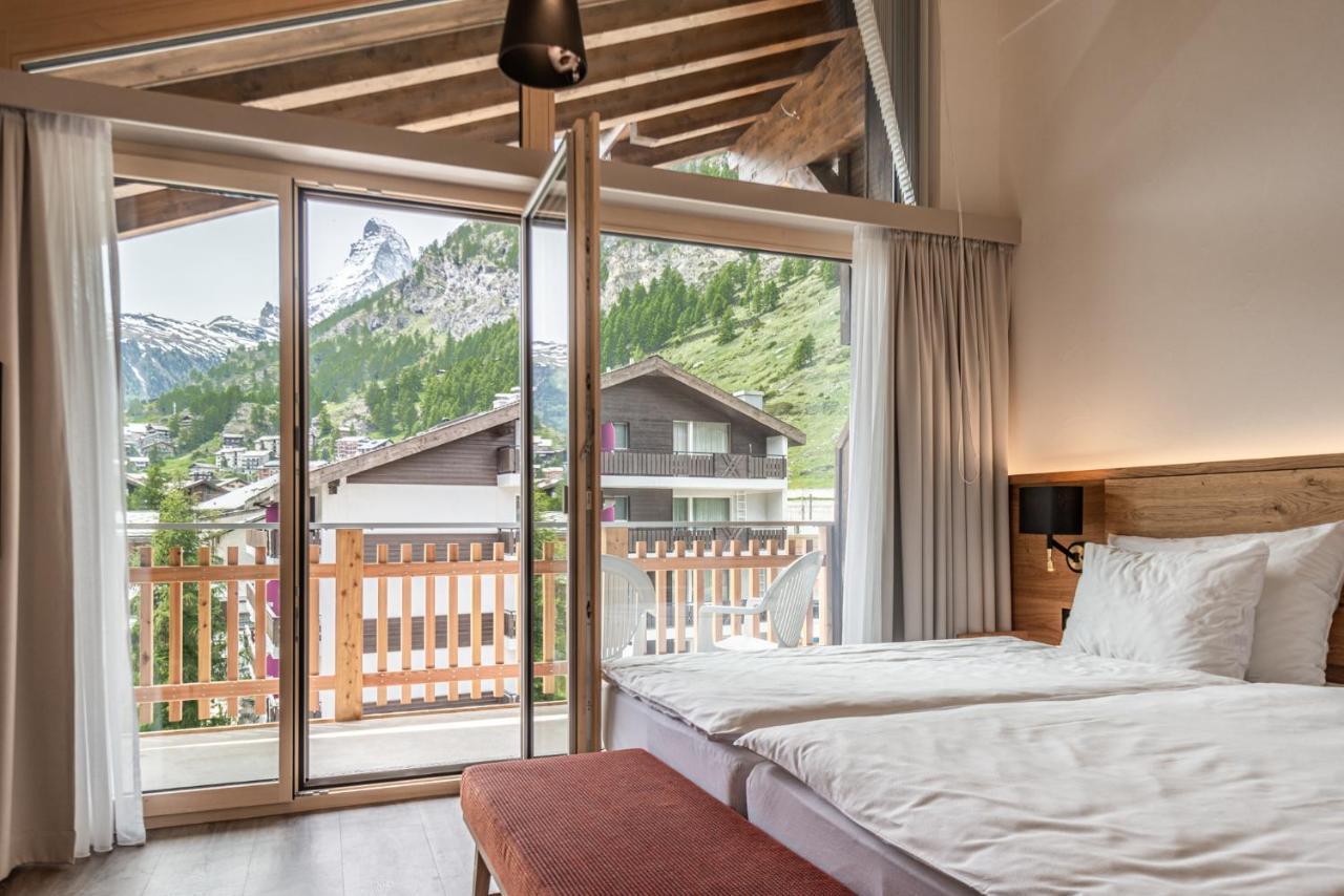 Naco Aparthotel By Arca Spa Zermatt Bagian luar foto